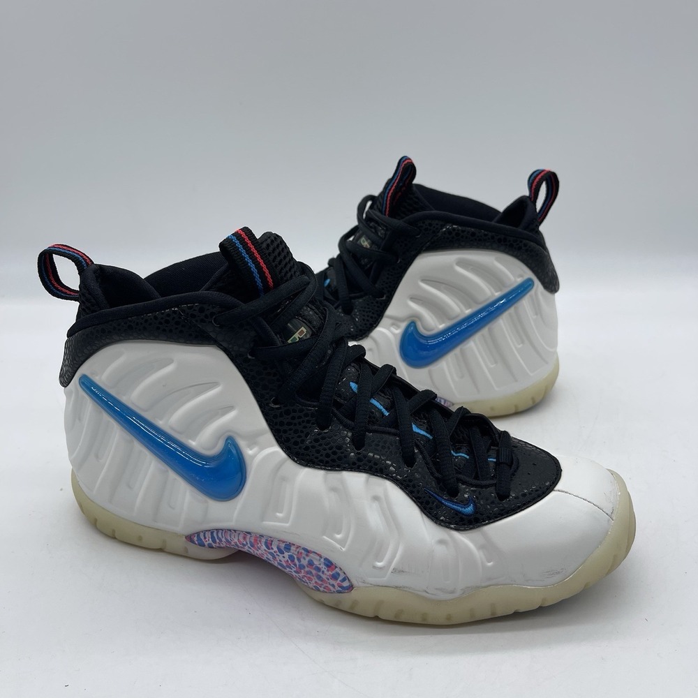 Nike‎ Air 644792-102 Youth Size 7Y Little Posite Pro GS '3D' Basketball Shoes